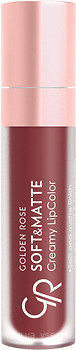 Фото Golden Rose Soft & Matte Creamy Lip Color №117