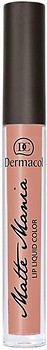 Фото Dermacol Matte Mania Lip Liquid Colour №12