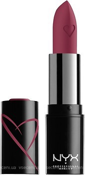 Фото NYX Professional Makeup Shout Loud Satin Lipstick 06 Love is Drug