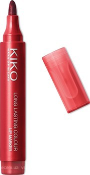 Фото Kiko Milano Long Lasting Colour Lip Marker №105 True Red