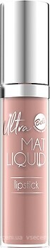 Фото Bell Cosmetics Ultra Mat Liquid Lipstick №01 Taupe Nude