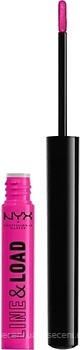 Фото NYX Professional Makeup Line & Load All In One Lippie Girl, Please Hot Pink