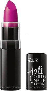 Фото Quiz Cosmetics Joli Color Matte Long Lasting Lipstick №307 Imperial Violet
