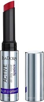 Фото IsaDora Active All Day Wear Lipstick 15 Active Red