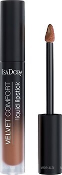 Фото IsaDora Velvet Comfort Liquid Lipstick №68 Cool Brown