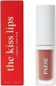 Фото Paese The Kiss Lips Liquid Lipstick 01 Nude Beige