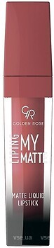 Фото Golden Rose Liping My Matte Matte Liquid Lipstick 24