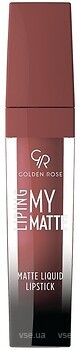 Фото Golden Rose Liping My Matte Matte Liquid Lipstick 26
