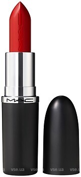 Фото MAC MACximal Sleek Satin Lipstick Left on Red