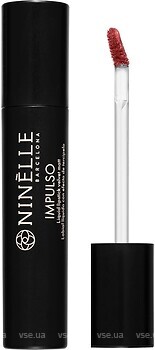 Фото Ninelle Impulso Liquid Lipstick Velvet Matt 613 Темный розово-бежевый
