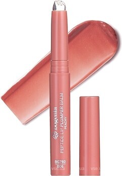 Фото Bogenia Peptide Lip Plumper Balm Mauve BG760 006 Peachy
