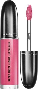 Фото MAC Retro Matte Liquid Lipcolour Metallics Metallic Rose