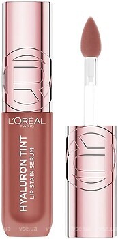 Фото L'Oreal Paris Hyaluron Tint Lip Stain Serum 485 Nude Espresso