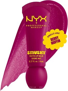Фото NYX Professional Makeup Smushy Matte Lip Balm Silly Sippin'
