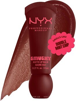 Фото NYX Professional Makeup Smushy Matte Lip Balm Smudge Fudge