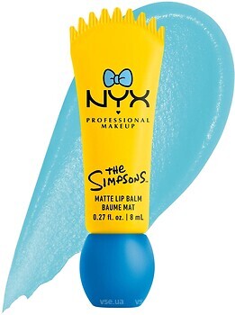 Фото NYX Professional Makeup Simpsons Smushy PMatte Lip Balm Peekaboo Blue
