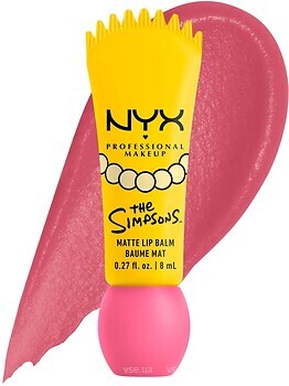 Фото NYX Professional Makeup Simpsons Smushy PMatte Lip Balm Smarty Pink