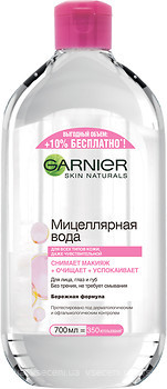 Фото Garnier мицеллярная вода Skin Naturals для всех типов кожи 700 мл