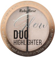 Фото Ruby Rose Iluminador Glow Duo Highlighter HB-7522 №01