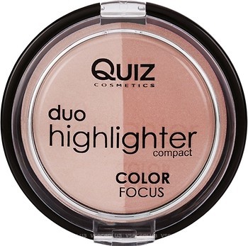 Фото Quiz Cosmetics Color Focus Duo Highlighter №20
