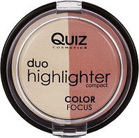 Фото Quiz Cosmetics Color Focus Duo Highlighter №40