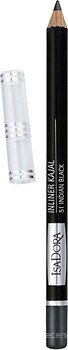 Фото IsaDora Inliner Kajal Eyes 51 Black