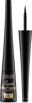 Фото Eveline Cosmetics Liquid Precision Eyeliner 2000 Procent Waterproof Black