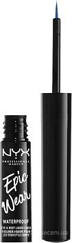 Фото NYX Professional Makeup Epic Wear Waterproof Eye & Body Long-Wear Liquid Liner 05 Sapphire