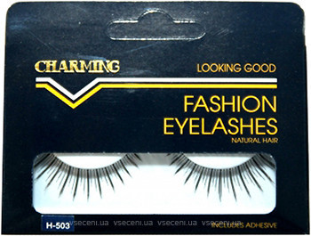 Фото Charming накладные ресницы с клеем Fashion Eyelashes H-503
