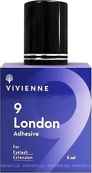Фото Vivienne клей для наращивания ресниц 9 London 5 мл