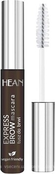 Фото Hean тушь для бровей Express Brow Mascara Brunette 10 мл