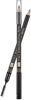 Фото Missha The Style Smudge-proof Wood Eyebrow карандаш для бровей Gray Brown