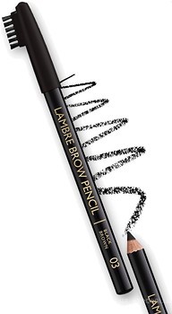 Фото Lambre Eyebrow Pencil 03 Black Brown