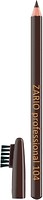 Фото Zario Professional Eyebrow Pencil 104 Темно-коричневый