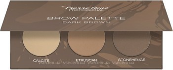 Фото Pierre Rene Professional Brow Palette 02 Dark Brown
