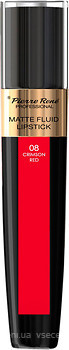 Фото Pierre Rene Matte Fluid Lipstick №08 Crimson Red