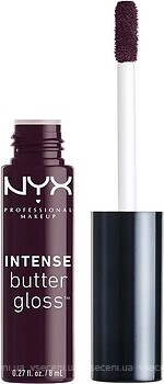 Фото NYX Professional Makeup Intense Butter Gloss Blueberry Tart (IBLG13)