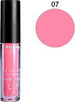 Фото Pudra Cosmetics High Shine Lip Gloss 07 Soft Coral