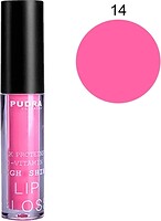 Фото Pudra Cosmetics High Shine Lip Gloss 14 Soft Pink