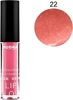 Фото Pudra Cosmetics High Shine Lip Gloss 22 Pink Beige Crystals