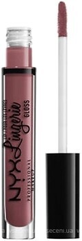 Фото NYX Professional Makeup Lip Lingerie Gloss Nude Honeymoon-mauve pink gloss (LLG07)
