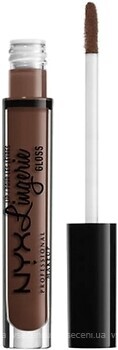 Фото NYX Professional Makeup Lip Lingerie Gloss Nude Maison-milk chocolate brown gloss (LLG09)