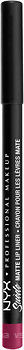 Фото NYX Professional Makeup Suede Matte Lip Liner №58 Girl, Bye