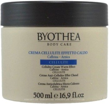 Фото Byothea разогревающий антицеллюлитный крем Warming Anti-Cellulite Cream 500 мл
