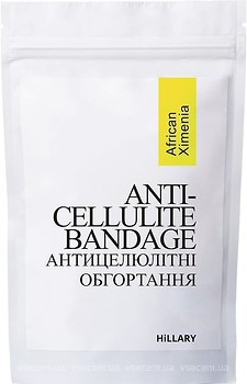 Фото Hillary Cosmetics курс антицелюлітних обгортань для тіла Anti-Cellulite Bandage African Ximenia 6 шт