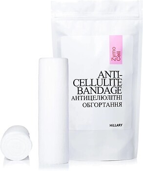 Фото Hillary Cosmetics курс антицеллюлитных обертываний Anti-Cellulite Bandage Zymo Cell 6 шт
