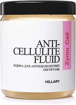 Фото Hillary Cosmetics жидкость для антицеллюлитных обертываний Anti-Cellulite Bandage Zymo Cell Fluid 500 мл