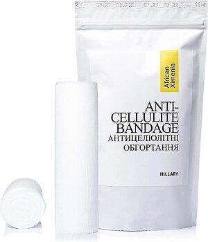 Фото Hillary Cosmetics курс антицеллюлитных обертываний Anti-Cellulite Bandage African Ximenia 220 г