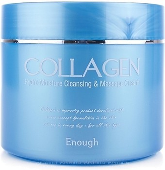 Фото Enough Collagen Hydro Moisture Cleansing Massage Cream массажный крем с коллагеном увлажняющий 300 мл