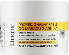 Фото Lirene крем для массажа Professional Massage Cream with Arnica 200 мл